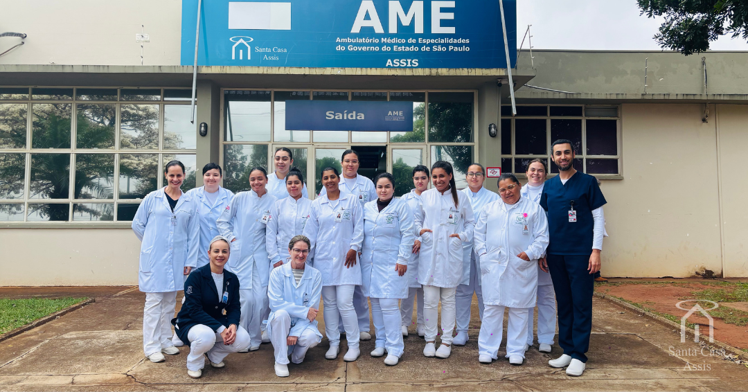 Alunos da ETEC Pedro D’Arcádia Neto realizam visita técnica ao AME Assis